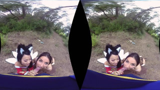 LEAGUE OF LEGENDS AHRI + NIDALEE CREAMPIE VR PORN LEAGUE OF LEGENDS AHRI + NIDALEE CREAMPIE VR PORN