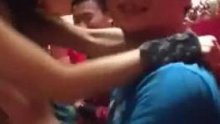 Super model at KTV. Super model at KTV.