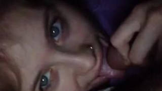 When she says “I want to please you”. When she says “I want to please you”.