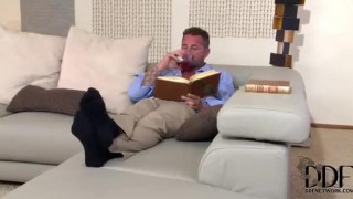 Sexy babes are sucking the same cock - video - part1 Sexy babes are sucking the same cock - video - part1