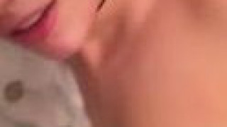 cute teen with piercing nipples gets facial She’s sexy. How could you not cum on her face!?