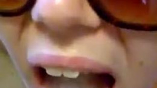 Those glasses really hide her face… Those glasses really hide her face…