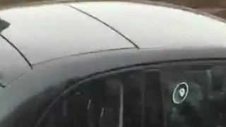 Hand job when driving Hand job when driving