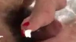 港女在水中用腳玩J 港女在水中用腳玩J