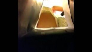 this mom is bring her 2 rens watching a fashion show maybe in the mall..and i notice she wearing a short dress and concentrate watching the show with her 2 s..i go behind her, actually is very dangerous work i doing this..but i dun care at all..