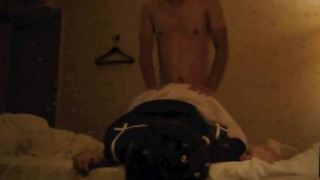 港女著住校服被推車 港女著住校服被推車