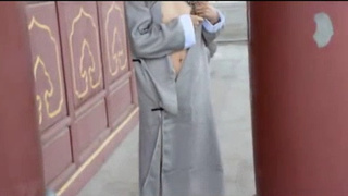 穿著袈裟在寺廟大膽愛愛,連老天都傻眼 穿著袈裟在寺廟大膽愛愛,連老天都傻眼