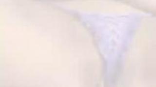 【無修正】水着美巨乳黒GALと生セックス!!日焼け跡えろい