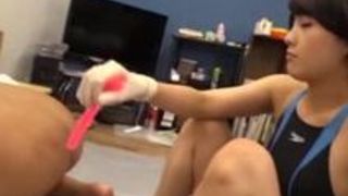 アナル M男 痴女 水着 競泳水着 アナル M男 痴女 水着 競泳水着