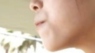 みずほ秦がテニスをする みずほ秦がテニスをする