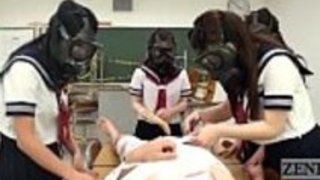 CFNMガスマスク日本の女子高生検査 CFNMガスマスク日本の女子高生検査