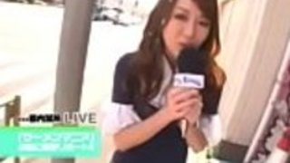 精液夜テレビレポーター 精液夜テレビレポーター