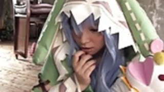 均一なジャークでBluehairコスプレ可愛い人 均一なジャークでBluehairコスプレ可愛い人