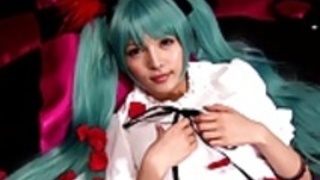 日本のコスプレベイビーMitsuneハクcockriding 日本のコスプレベイビーMitsuneハクcockriding