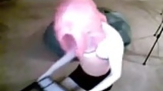 着ぐるみピンクの髪 着ぐるみピンクの髪