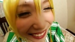 POVアクションでleafaとして日本のコスプレのかわい子ちゃん POVアクションでleafaとして日本のコスプレのかわい子ちゃん