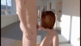 3D赤毛MILFは、プロのようなコックを吸うことができます 3D赤毛MILFは、プロのようなコックを吸うことができます