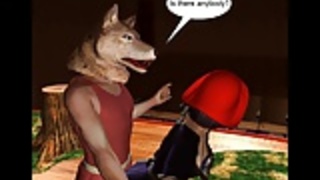 3D漫画:赤ずきんフード 3D漫画:赤ずきんフード