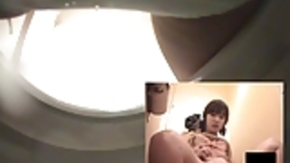 ヘアリープッシー盗撮トイレオナニー ヘアリープッシー盗撮トイレオナニー