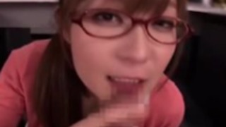 【石原莉奈】残業中に眼鏡美人のオマンコにイタズラしたらフェラチオしてくれたwww【AV女優】 【石原莉奈】残業中に眼鏡美人のオマンコにイタズラしたらフェラチオしてくれたwww【AV女優】