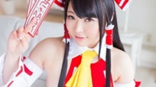 巫女レオタード美人娘コスプレイヤーに痛いくらいボッキしたペニスを目の前に晒す東方博麗霊夢 巫女レオタード美人娘コスプレイヤーに痛いくらいボッキしたペニスを目の前に晒す東方博麗霊夢