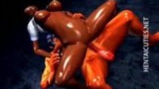 角質3D変態黒檀ふしだらな女は、ディックをファック 角質3D変態黒檀ふしだらな女は、ディックをファック