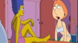 レズビアン変態 - ロイスグリフィンとマージシンプソン レズビアン変態 - ロイスグリフィンとマージシンプソン