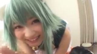 木村つな、キュートなネコ耳コスプレで前張りくっきりオマンコディルドオナニー!我慢しきれずにチンコもしゃぶっちゃう! 木村つな、キュートなネコ耳コスプレで前張りくっきりオマンコディルドオナニー!我慢しきれずにチンコもしゃぶっちゃう!