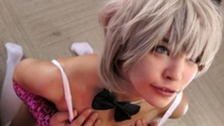 ‘月島ななこ’が愛液でダラダラになった性器を腰に押し付けてセックスをせがんできますけも耳 ‘月島ななこ’が愛液でダラダラになった性器を腰に押し付けてセックスをせがんできますけも耳