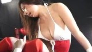 横山みれい日向美咲 一触即発の雰囲気の美巨乳プロレス対戦! 横山みれい日向美咲 一触即発の雰囲気の美巨乳プロレス対戦!