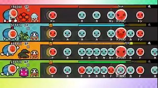 【太鼓の達人 Wii U2】ドンカマ2000【全難易度同時再生】 【太鼓の達人 Wii U2】ドンカマ2000【全難易度同時再生】