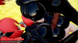 ②上乳と下乳にチンポを擦りつけられるホノルルちゃん ②上乳と下乳にチンポを擦りつけられるホノルルちゃん