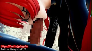 魔乳ホノルルのフェラ①