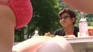 「声が…バレちゃぅ…」サークル仲間にバレないように声殺し青姦パコ 「声が…バレちゃぅ…」サークル仲間にバレないように声殺し青姦パコ