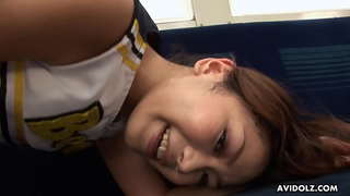 Japanese cheerleader, Runa Sezaki is horny, uncensored Japanese cheerleader, Runa Sezaki is horny, uncensored